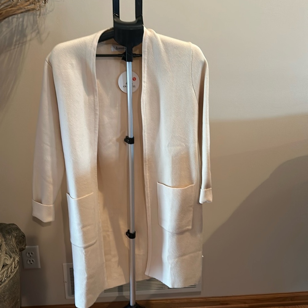 ANRABESS Women's Open Front Knit Lightweight Cardigan size S